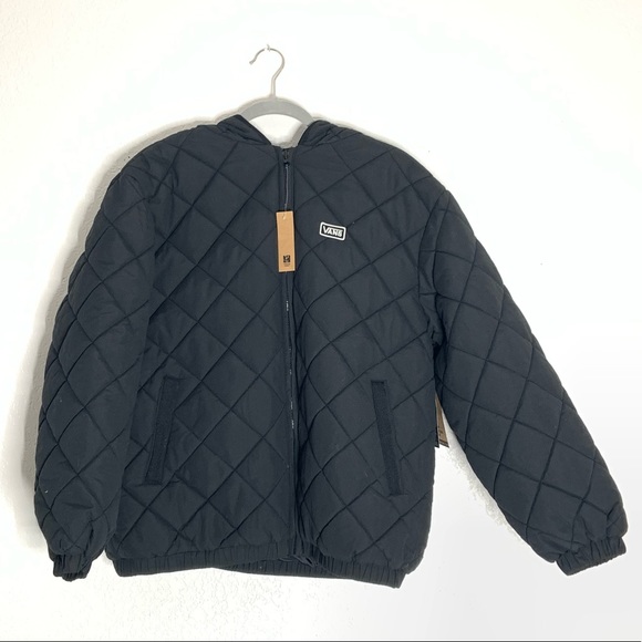 New Womens Vans Crisp Air Puffy Black 